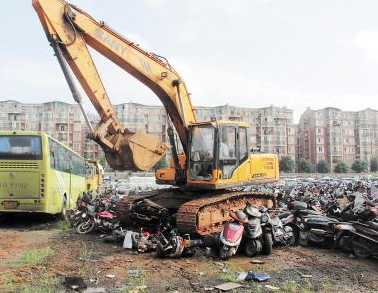 報(bào)廢電動車銷毀